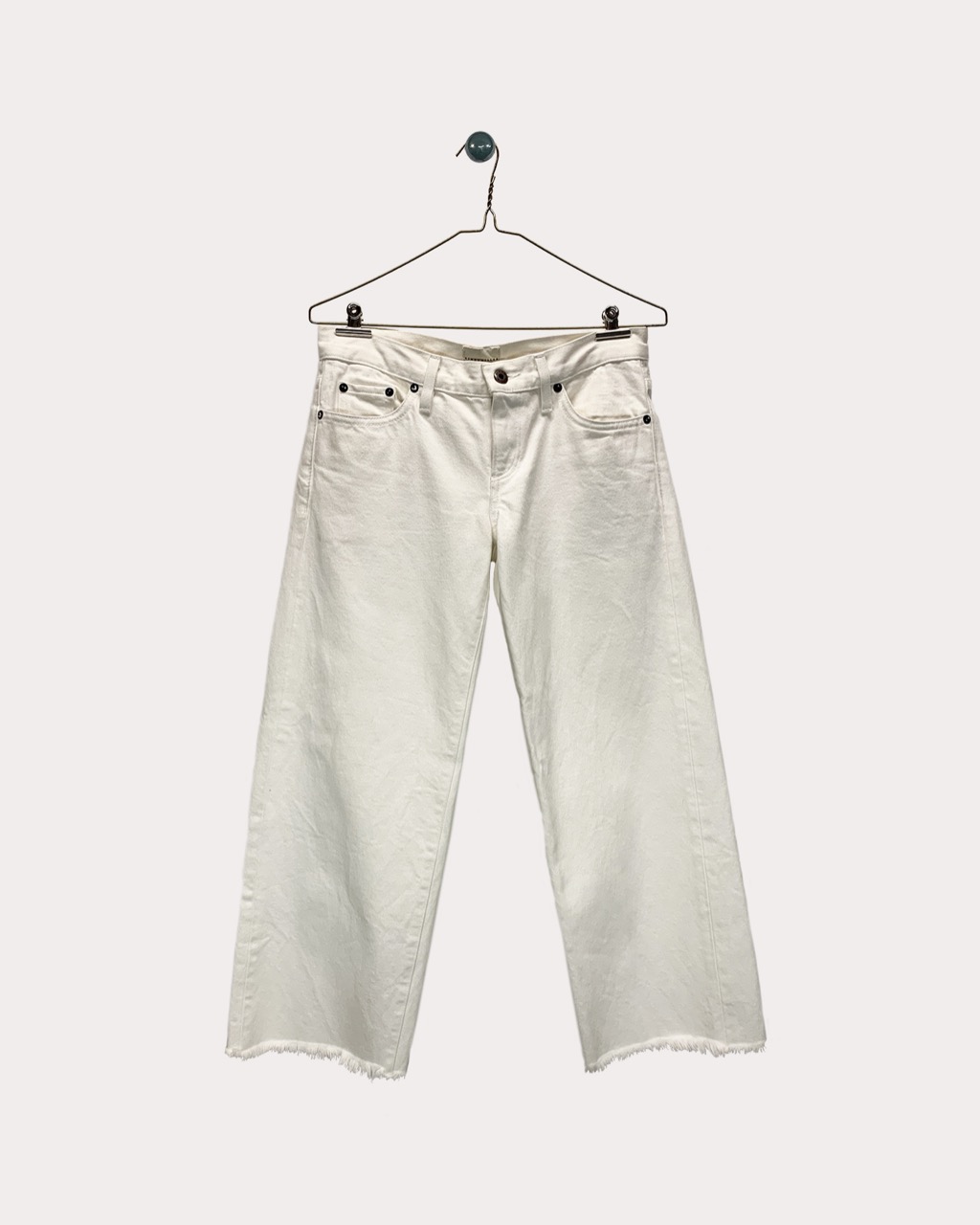Cropped 5 Pocket Jean Pants